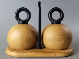 ⭐️· Vintage Bodum Peberkværn og Saltbøsse Sæt