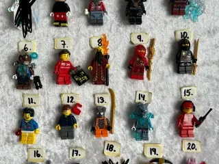 Lego mini figurer - pr stk