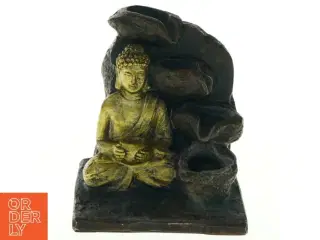 Buddhafigur (str. H. 13 cm. 11,5 x. 11,5 cm)