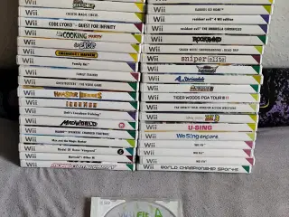 Blandede Nintendo Wii Spil - (Se Beskrivelsen)