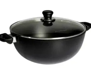 Stegegryde alu/non-stick 7,5 ltr M/glaslåg Scanpan Induction+ (Udstillingsmodel)