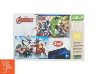 Avengers 2-i-1 puslespil fra Trefl (str. 60. prikker)