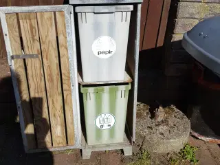 genbrugs skraldespand
