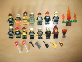 Lego Fire/Brandmænd Figurer+Tilbehør