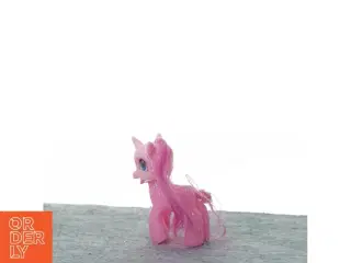 Legetøjs pony, enhjørning (str. 6 cm)