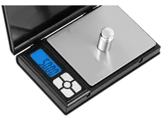 Lommevægt – 500 g – 0,05 g / 200 g – 115 x 91 mm