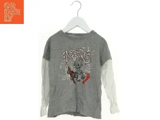 Langærmet t-shirt med grafisk print fra Mads & Mette (str. 110)