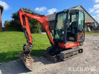 Gravemaskine Kubota KX019-4 med Tiltfunktion