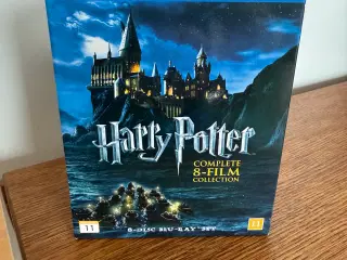 Harry Potter Blu Ray 1-8 boks DK