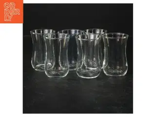 6 Glas (str. Ø 5 cm. længde, 7,5 cm)