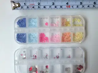 Inkl. fragt. 3D nail art.