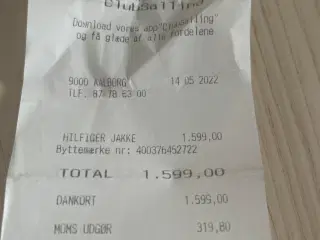 Forårsjakke Tommy Hilfiger