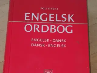 Engelsk/Dansk og Dansk/Engelsk