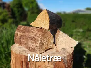 BRÆNDE LØVTRÆ-NÅLETRÆ SAVET-KLØVET OG LEVERET