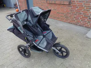 dobbelt babyjogger  klapvogn