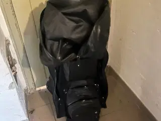 Sort JuCad golfbag med topdeviders