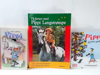 3 Pippi Langstrømpe Børnebøger