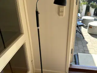 Standerlampe / læselampe sort