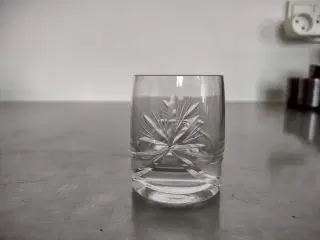 Shots-/snapseglas 6 cl. Bøhmisk krystal 