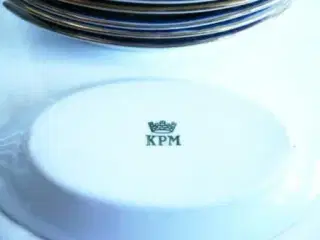 KPM Flotte små asietter/askebægre - 9 stk (V141)