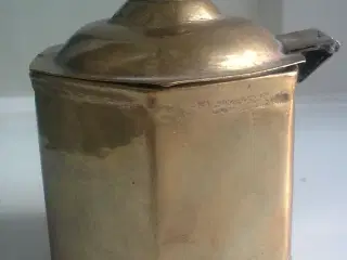 Gørtler tedåse messing