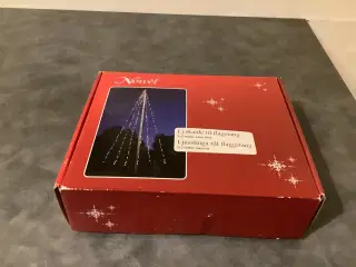 Lyskæde til flagstang med 360 dioder