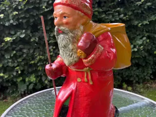 Vintage keramikfigur – Julemand/Sankt Nikolaus – c