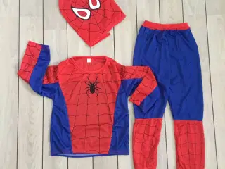 Spiderman dragt str. 104 NY kostume med Spiderman 