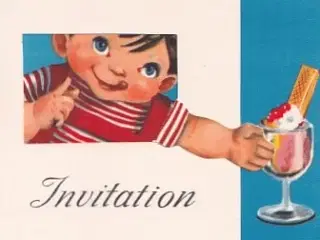 Invitationskort - Foldeudkort