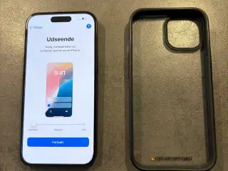 Velholdt Iphone 15 128GB sort