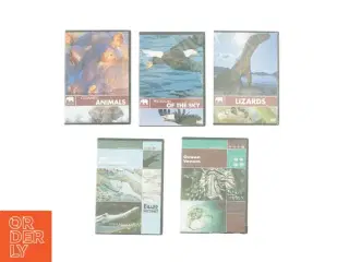 Helt nye  DVD&#39;er med forskellige dyr (Stadig i Folie)