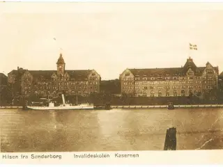 Sønderborg Invalideskole og Kaserne, 1922