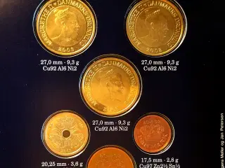 DET KGL MØNTSÆT 2003 med Børsen, Århus + Alm 20kr.