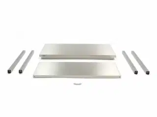 Rustfri bord – deluxe – 2000 x 700 mm
