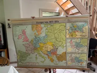 Europa kort ( gl skolekort )