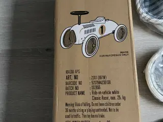 Gåbil Racer i metal