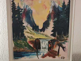 Erling Dyremose - maleri