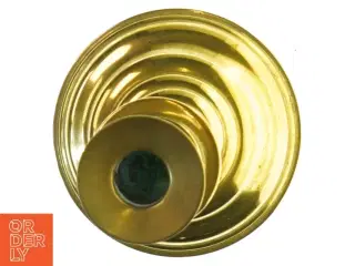 Messing lysestage (str. 21 cm og 12 cm i diameter)