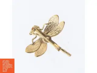 Guldsmede broche fra Paolo Dorelli (str. 3x3 cm)