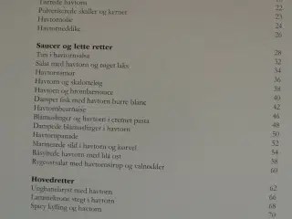 havtorn - nordens citron til forretter, hovedrette