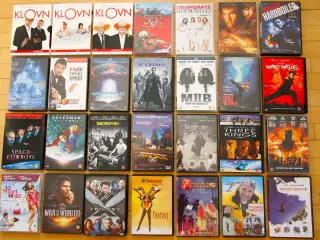 Køb/leje DVD film (3 for 50)