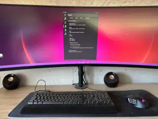 Gamer pc RTX2080 & FED skærm