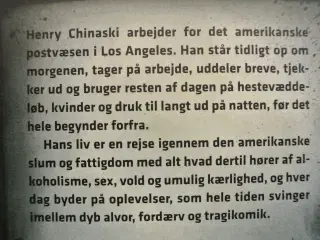 ekstrabudene, af charles bukowski, genre: roman