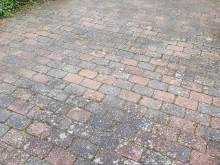 Herregårds fliser rødmix 7 cm vendbar