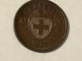 1 Rappen 1905 Switzerland