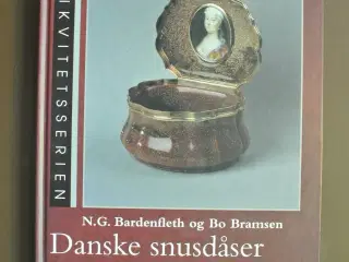 danske snusdåser 1700-1850, af n. g. bardenfleth o