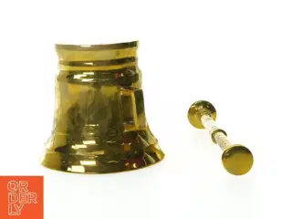 Morter i messing (højde 12 cm)