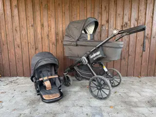 Emmaljunga NXT90B incl. Klapvognssæde (kombivogn)