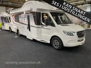 2025 - Kabe Travel Master Royal X780 LT   Kabe Travel master Royal X780 LT med ende badeværelse model 2025 kan ses hos Camping-Specialisten.