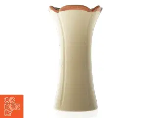 Keramikvase med blomstermotiv fra Made in west Germany